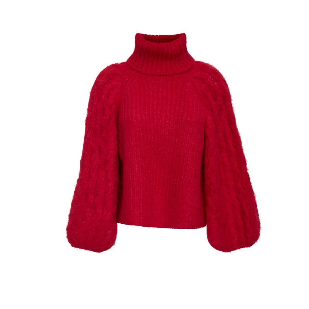 ELEVEN SIX - Nina Sweater - Persimmon Red