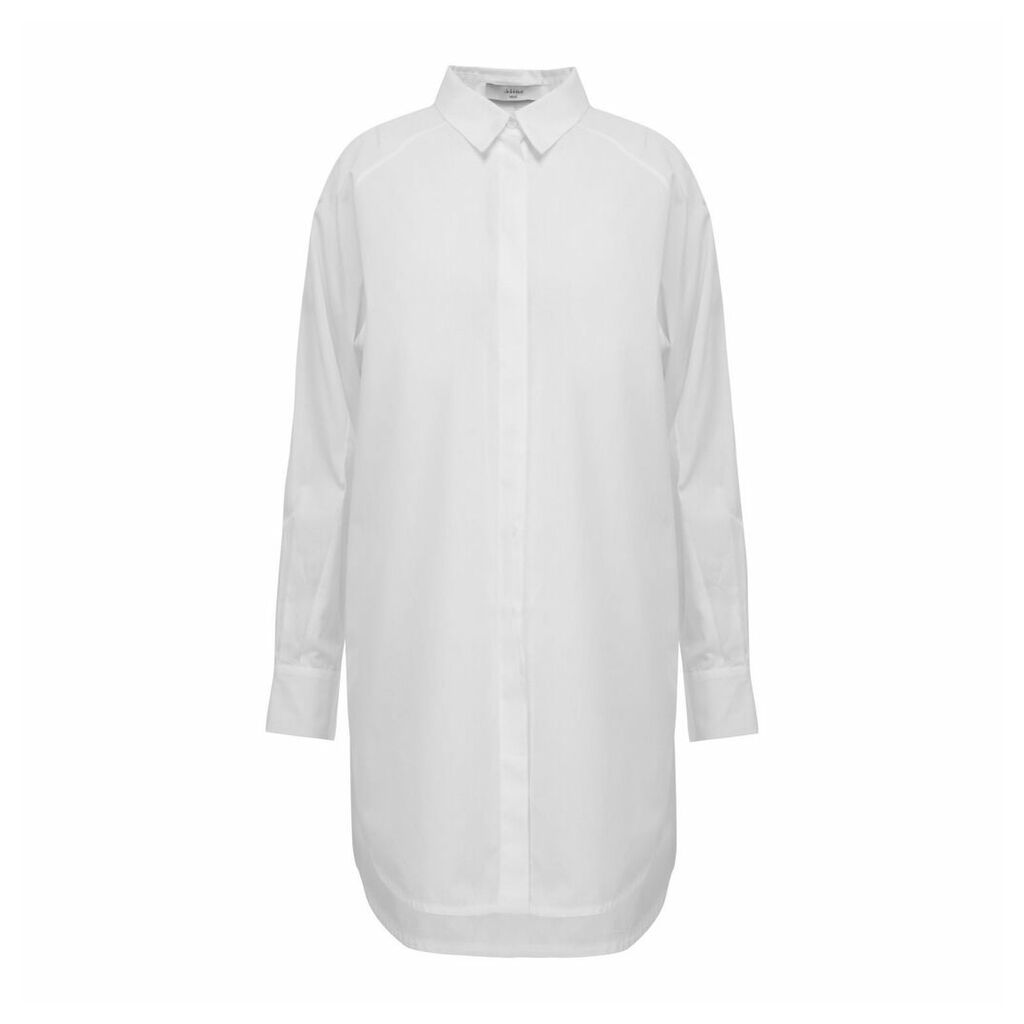 A-line Clothing - Essential04 White Overshirt