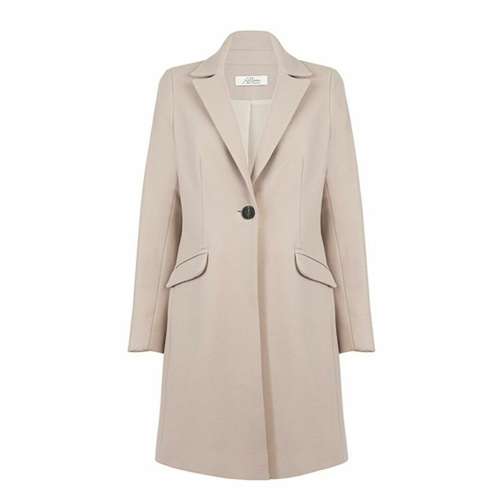 Allora - Wool Cashmere Tailored Coat Bisque