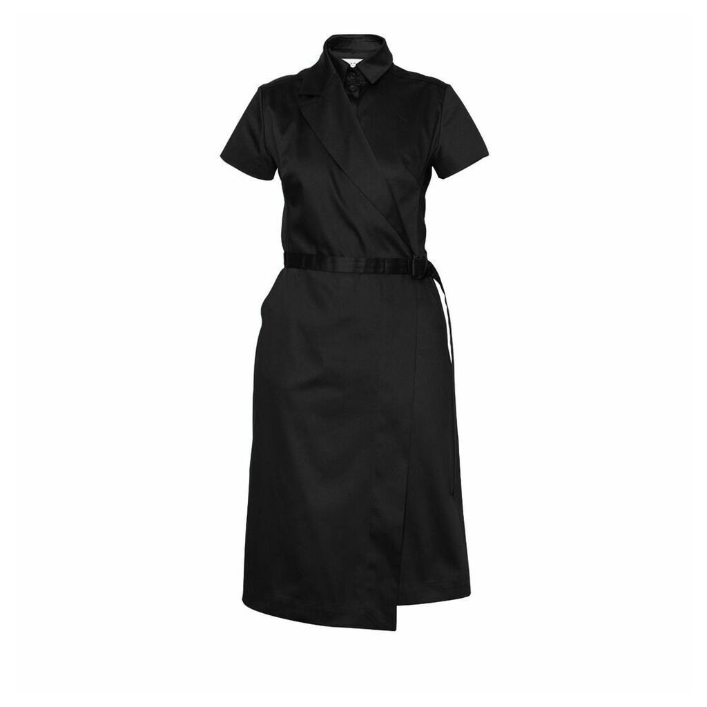 Talented - Asymmetric Blazer Dress Black