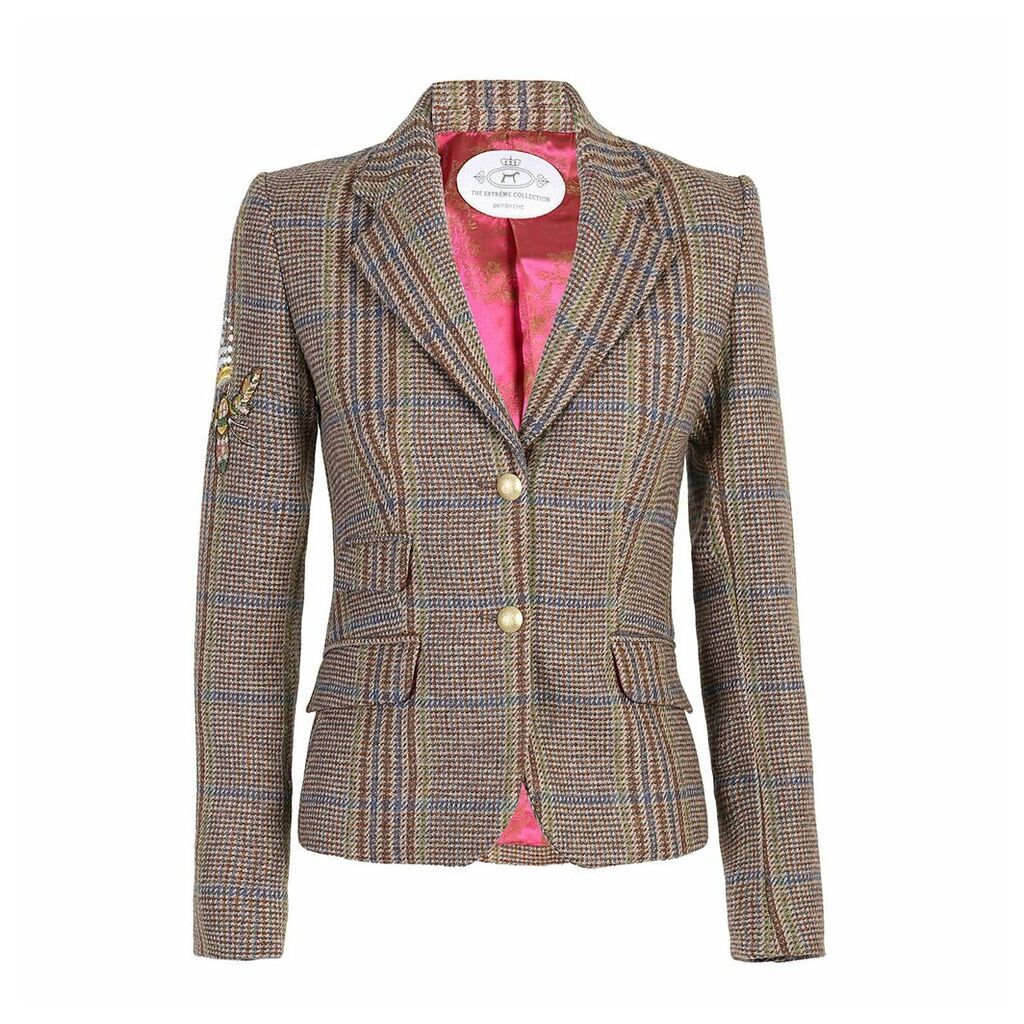 The Extreme Collection - Checkered Blazer Dublin Couture Brown