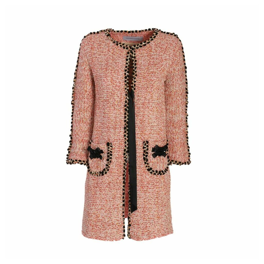 The Extreme Collection - Coral Long Knit Coat Fatima