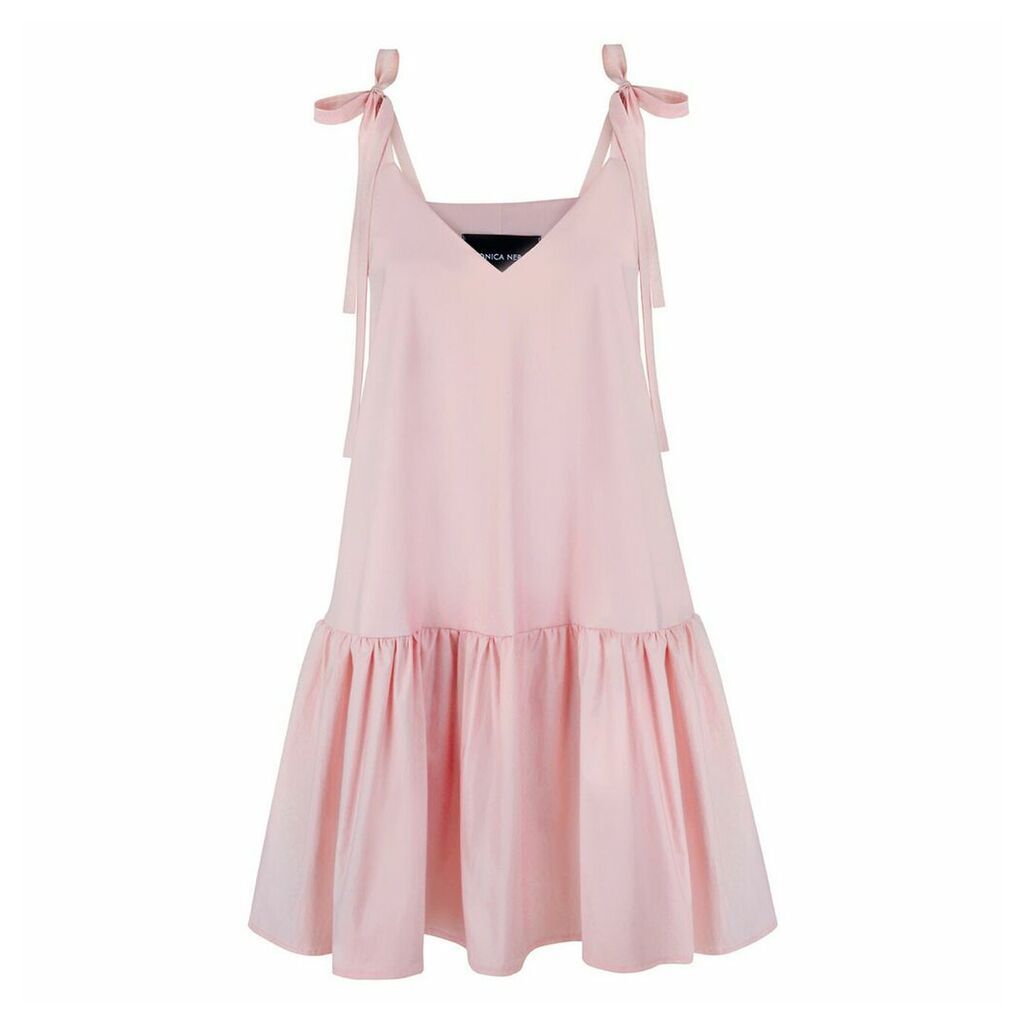 Monica Nera - Margo Pink Cotton Dress