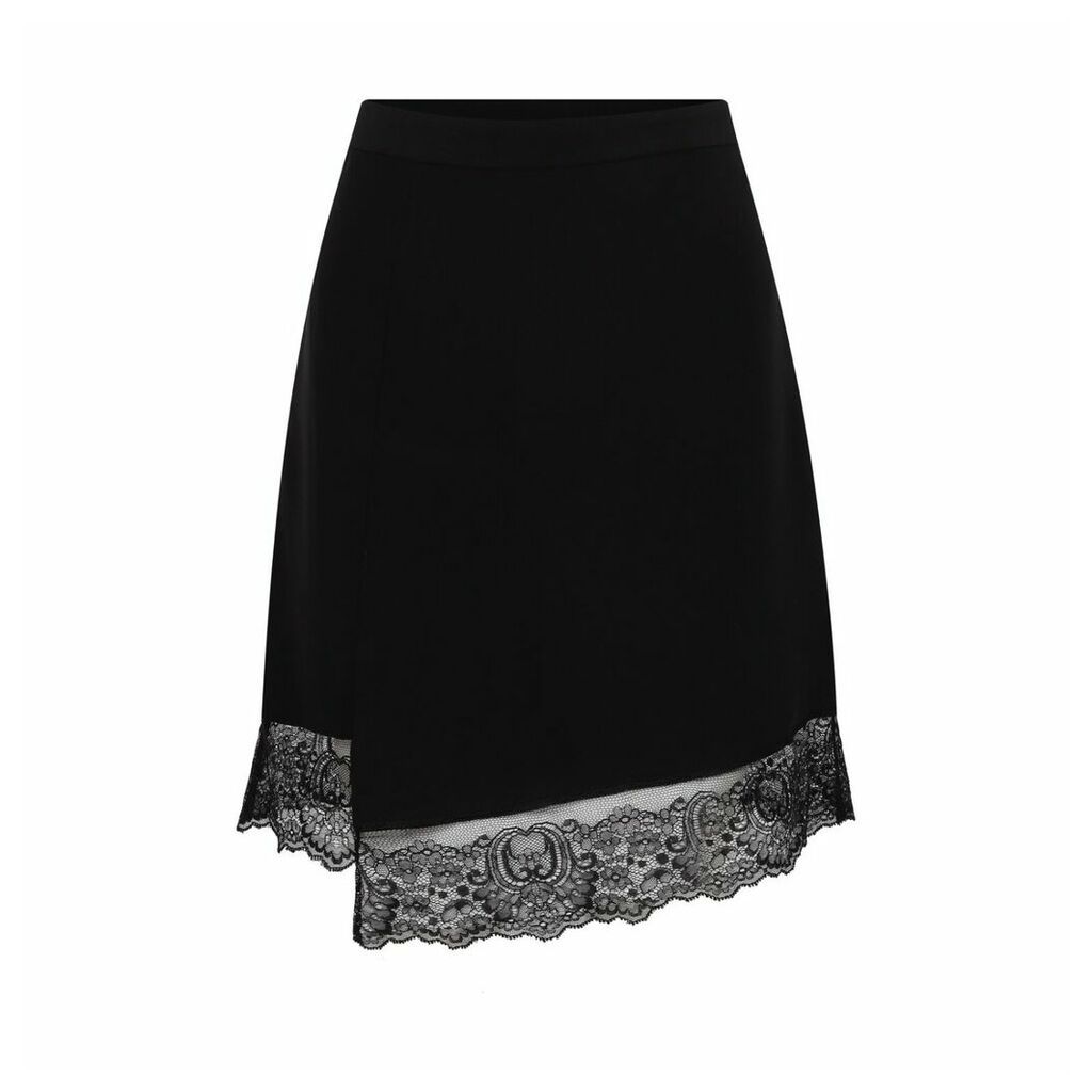Kith & Kin - Black Skirt With Lace detail
