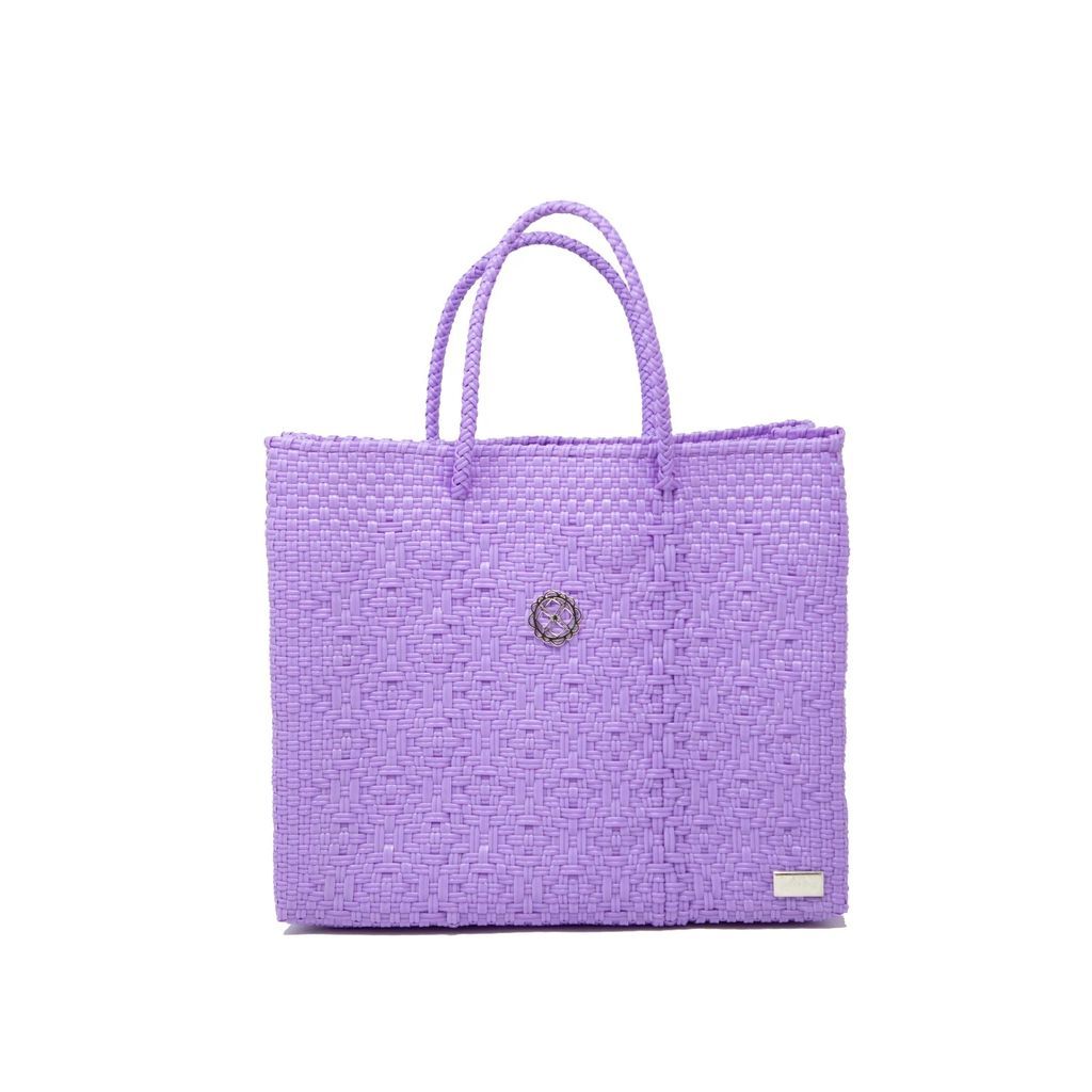 Lolas Bag - Small Lilac Tote Bag