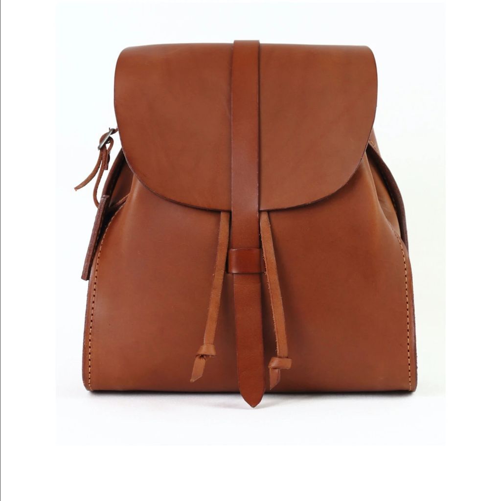 THE DUST COMPANY - Mod 130 Backpack In Cuoio Brown