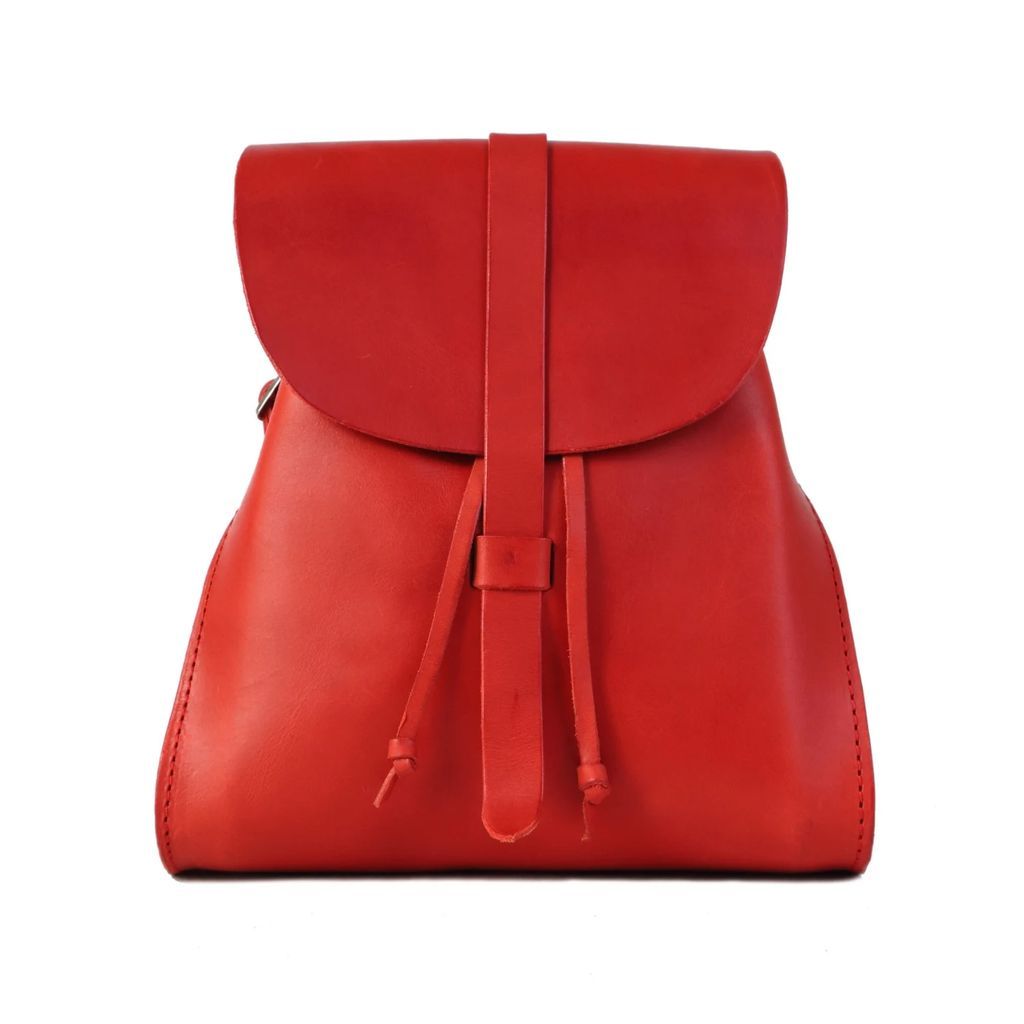 THE DUST COMPANY - Mod 130 Backpack In Cuoio Red