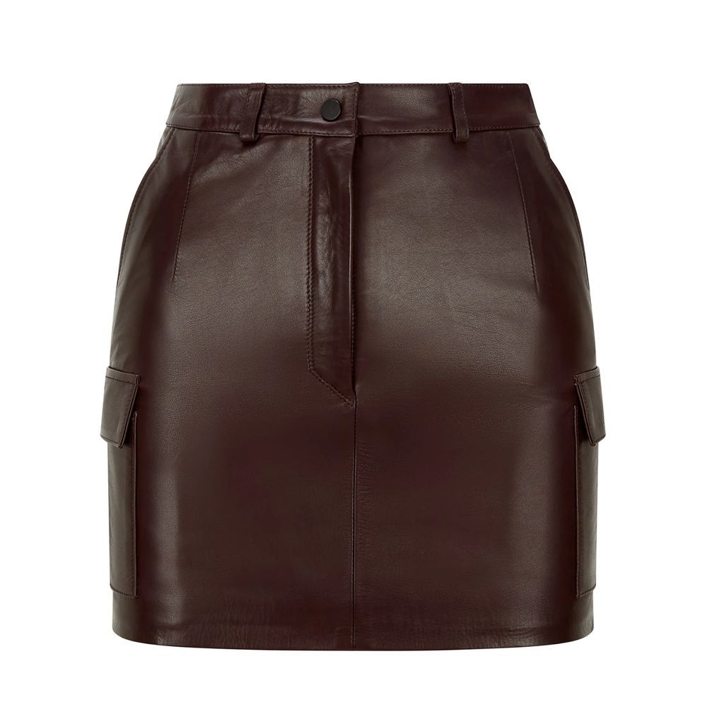 SAINT E - Leather Skirt