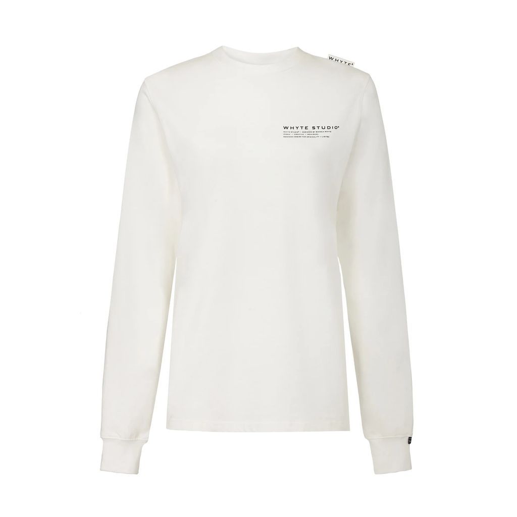 Whyte Studio - The 'Jetway' Top - White