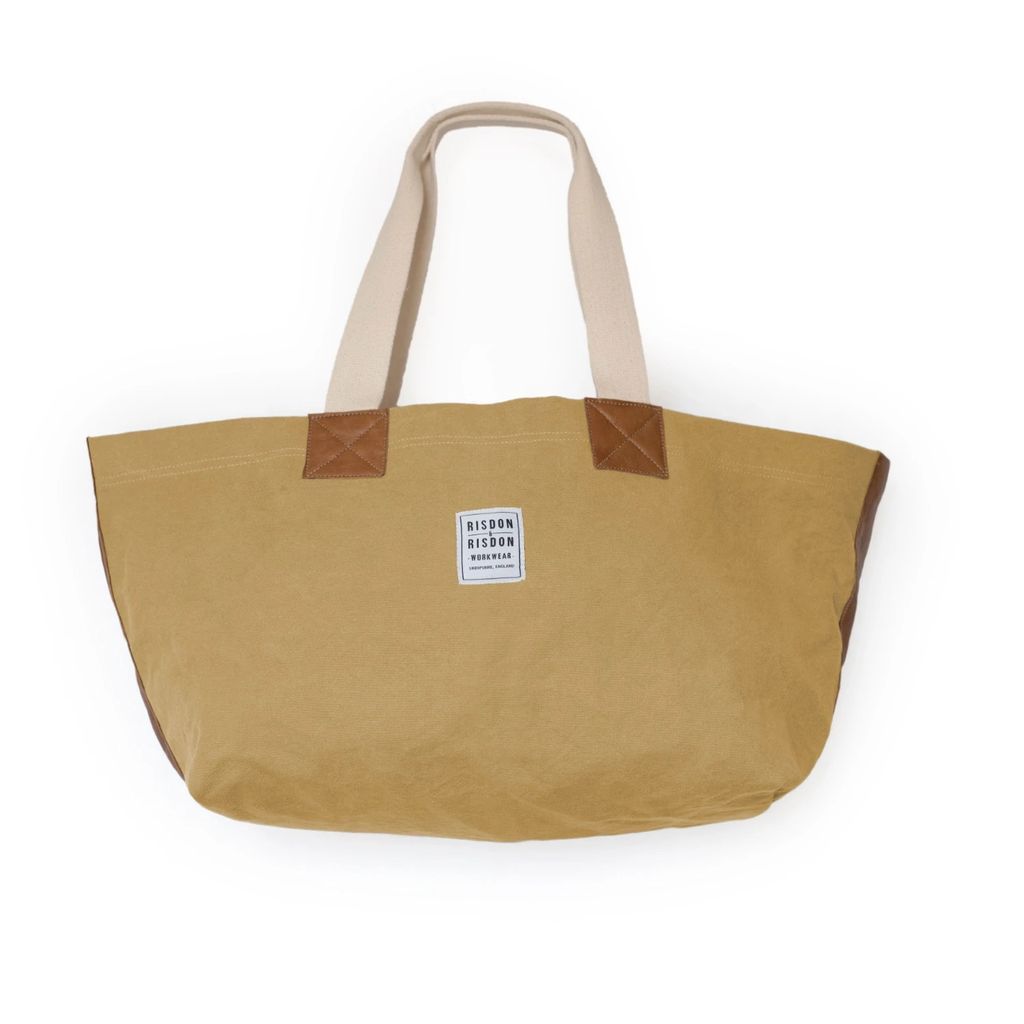 Risdon & Risdon - Trade Brown Canvas & Leather Bag