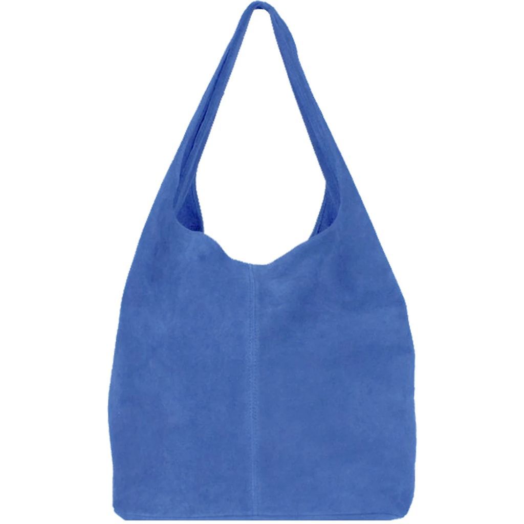 Sostter - Azure Soft Suede Hobo Shoulder Bag
