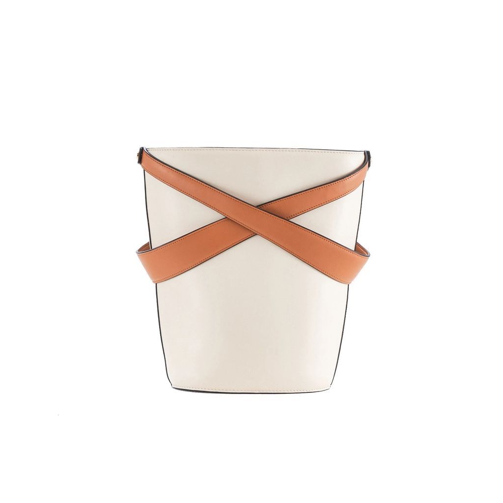 O.N.E - Cage Bucket Bag Oat & Caramel