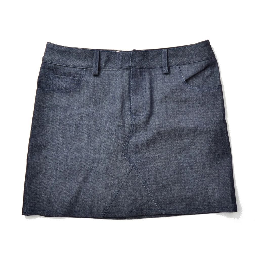 Rozenbroek - Organic Dark Blue Denim Skirt