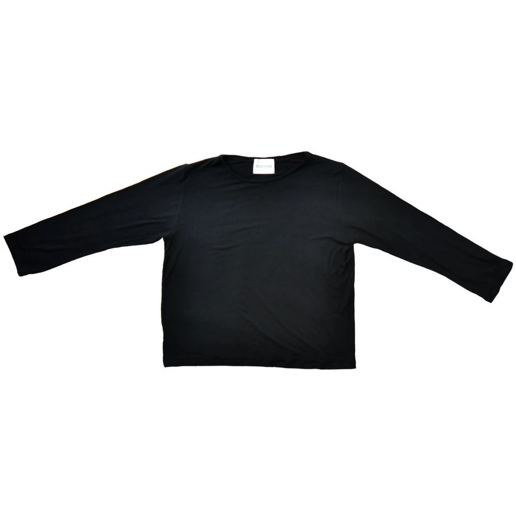 Rozenbroek - Boxy Fit Organic Long Sleeve Bamboo T-Shirt