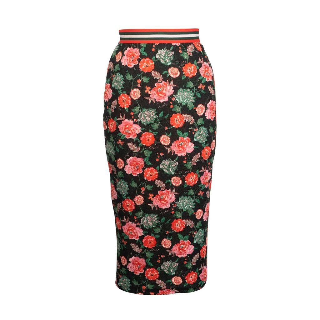 Jennafer Grace - Sweet Brier Floral Pencil Skirt