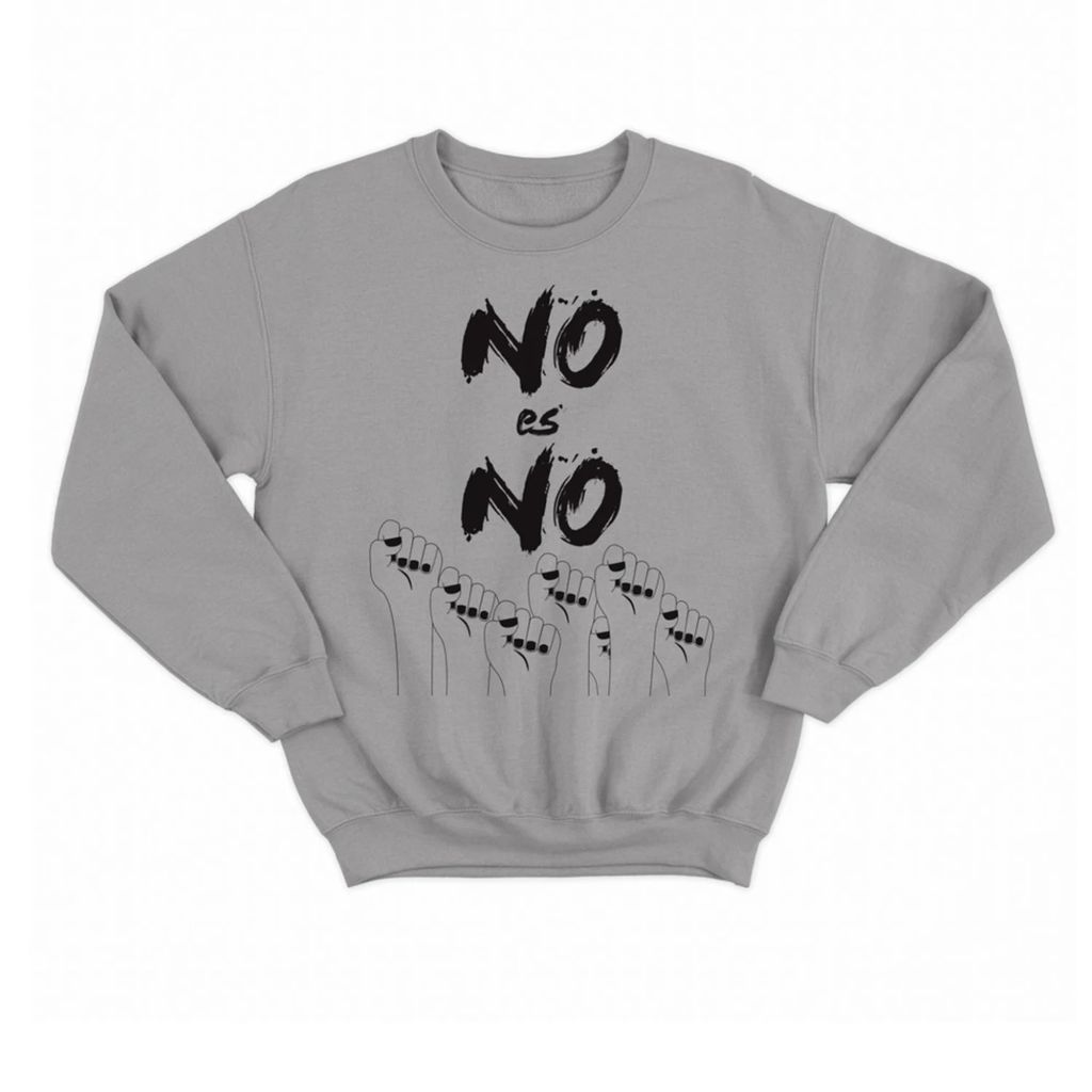 SOHUMAN - No Is No Grey Sweatshirt