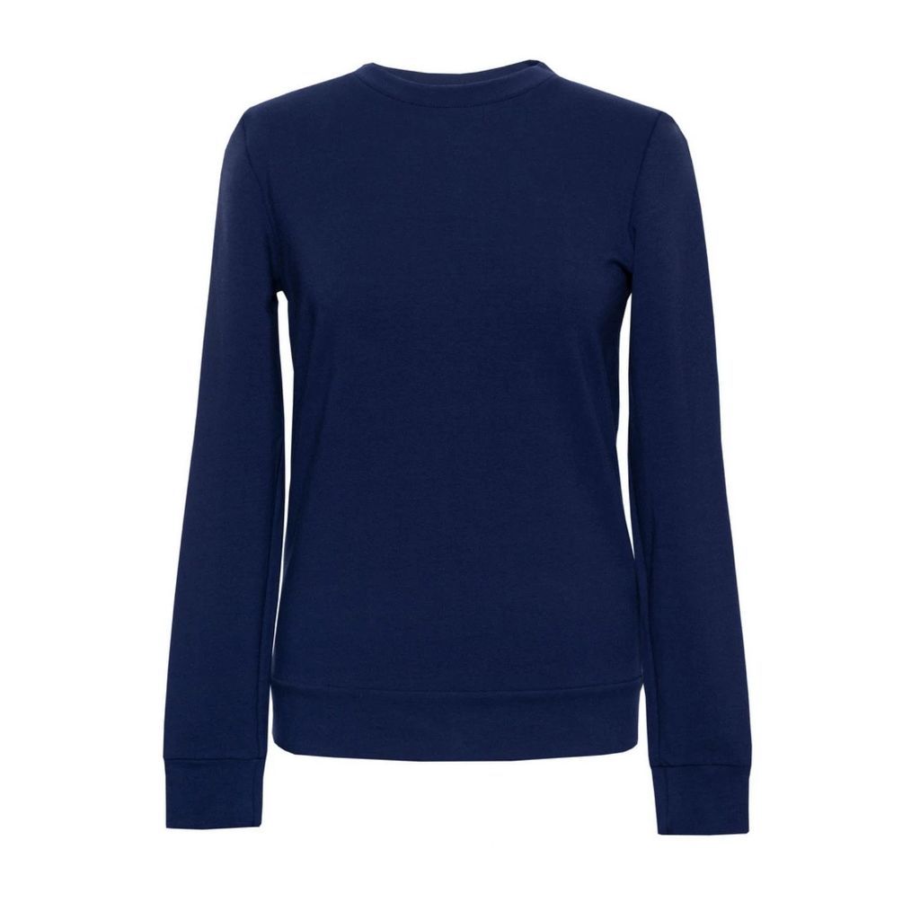 be-with - Soft Sweater For Hugs & Touches - Navy