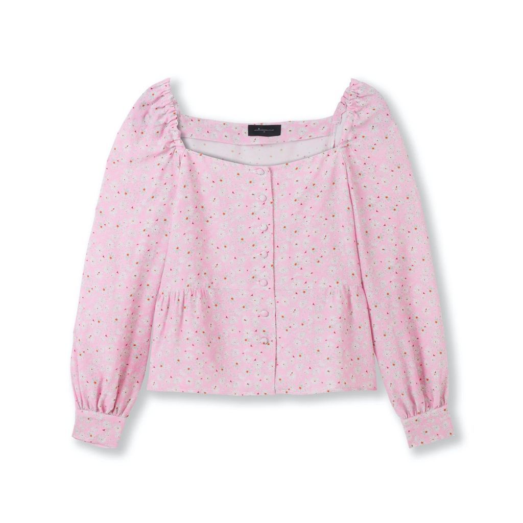 Jessica Russell Flint - Square Neck Blouse - Daisy Belle