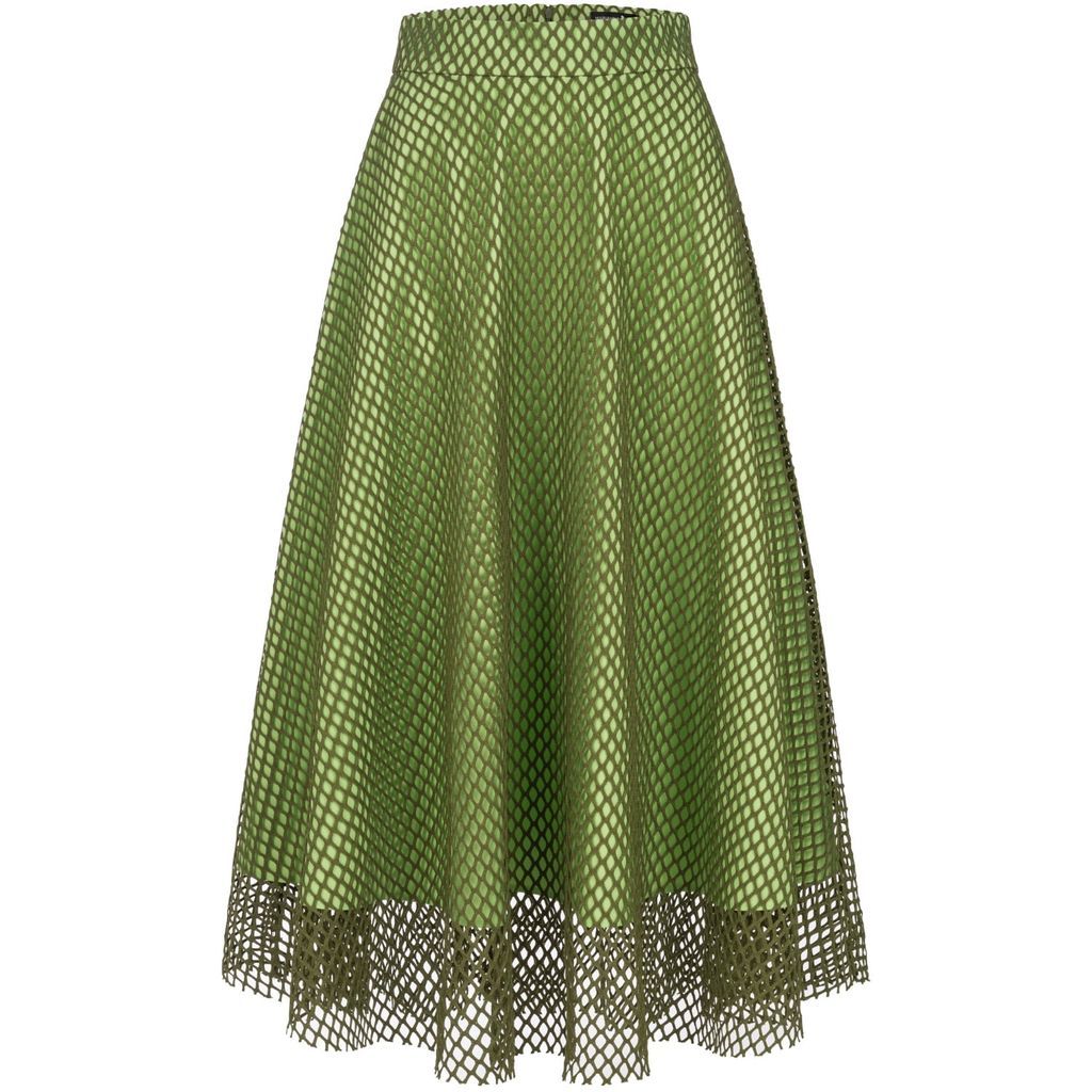 Marianna Déri - Netted Dual-Layer Skirt