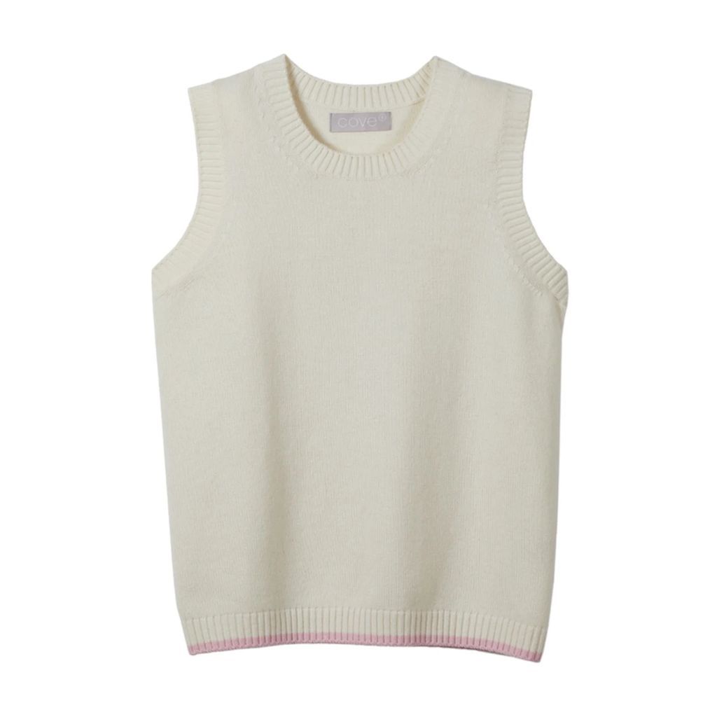 Cove - Tilly Tank Cream & Pink