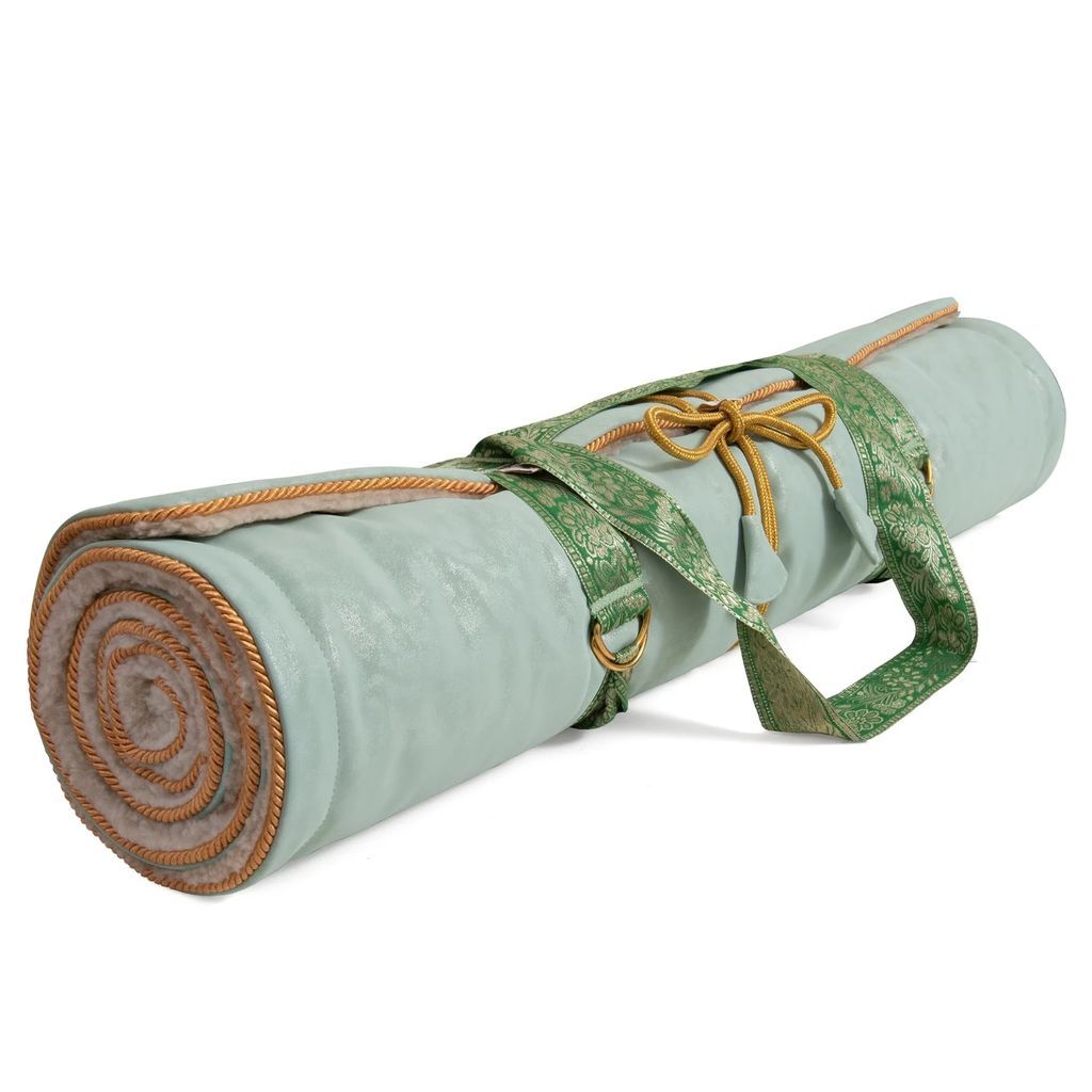 Holistic Silk - Yoga Rug Mat Jade