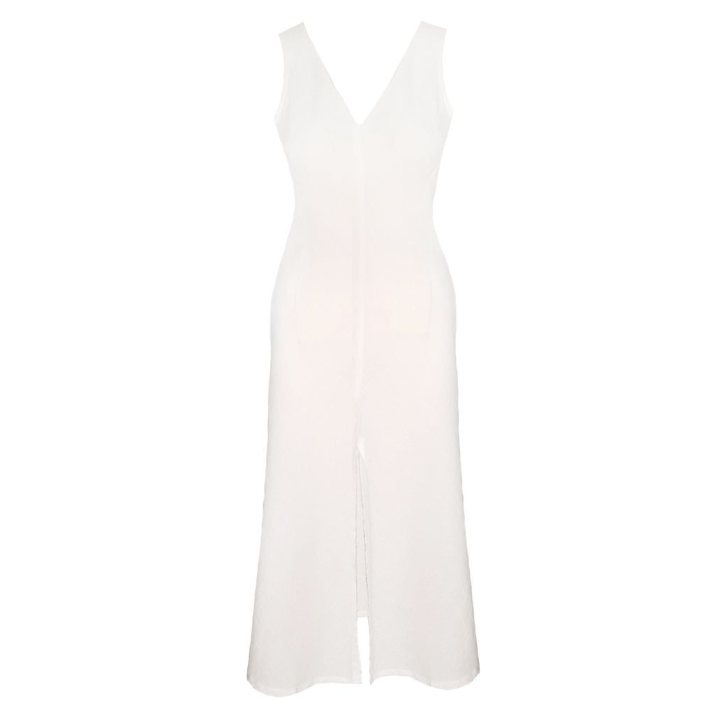 Haris Cotton - Pythia Maxi Dress White