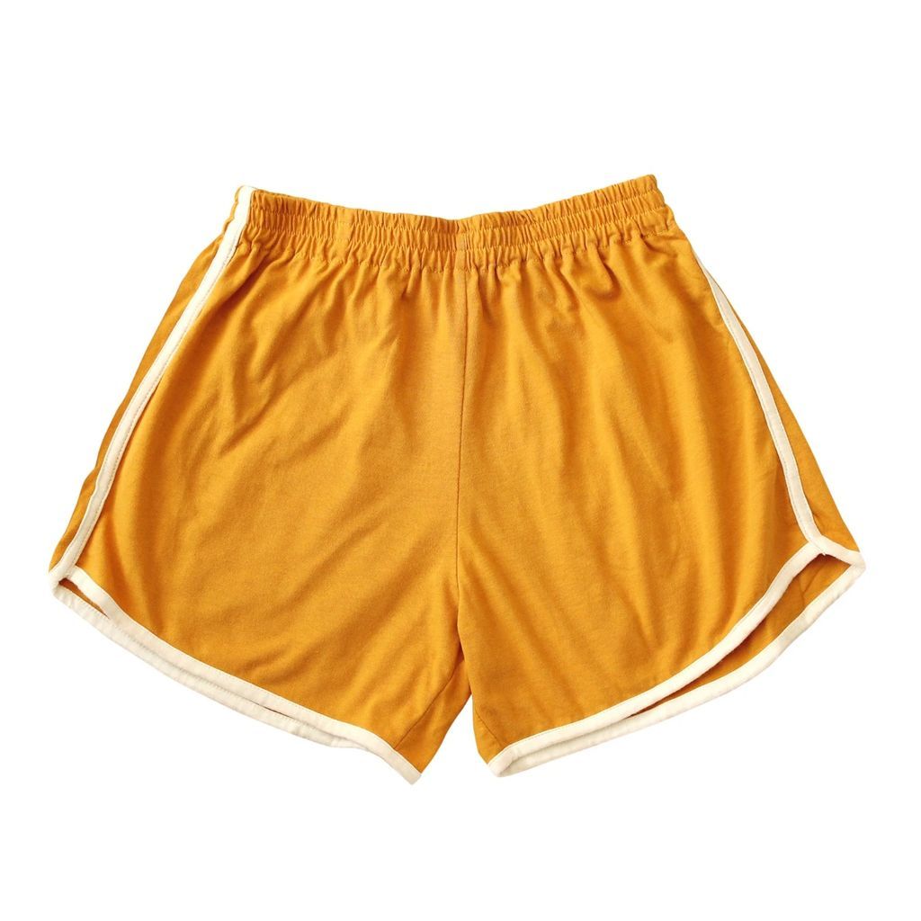 Brunna. Co - Girl Seaside Runner Shorts, In Sunflower Yellow