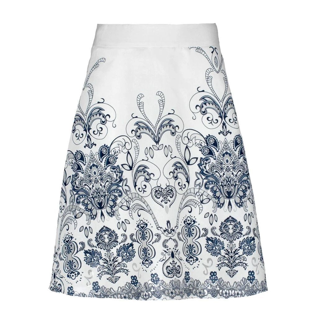 Conquista - Paisley Style Cloche Skirt