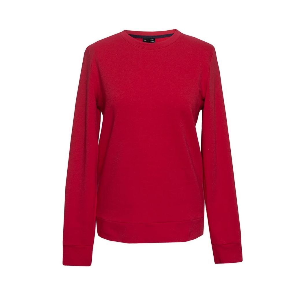 be-with - Soft Sweater For Hugs & Touches - Red