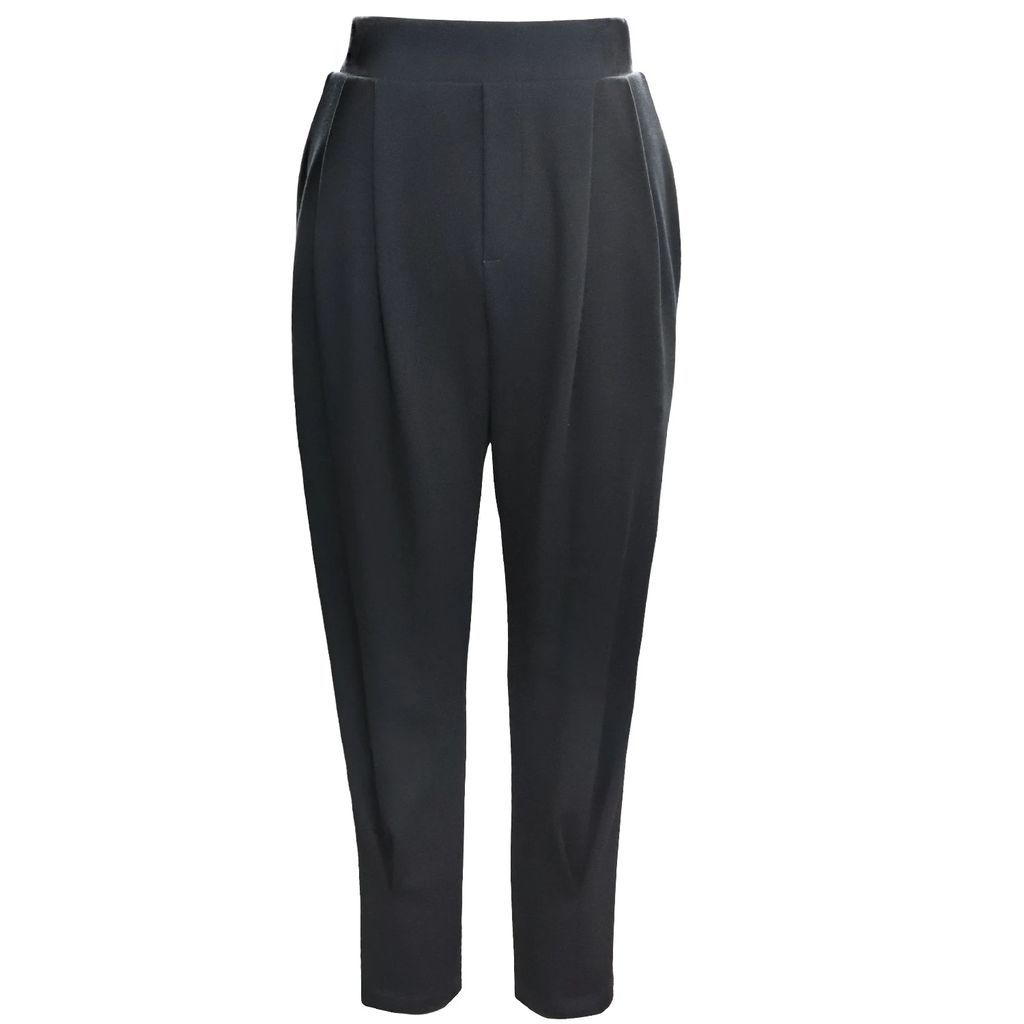 Homik - Pleated Knit Tapered Trouser