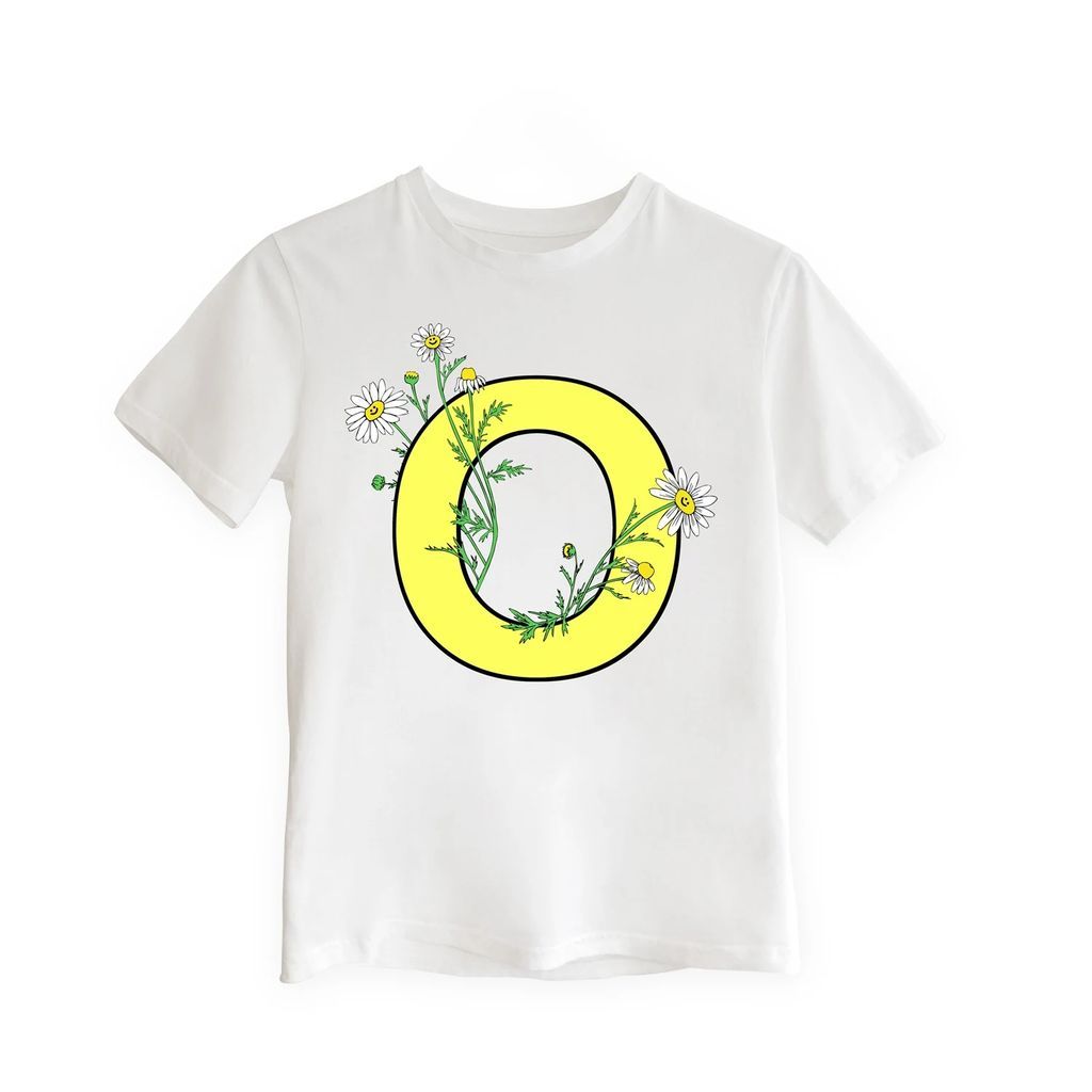 House of Alice - O T-Shirt Yellow White