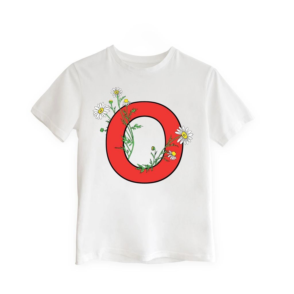 House of Alice - O T-Shirt Red White