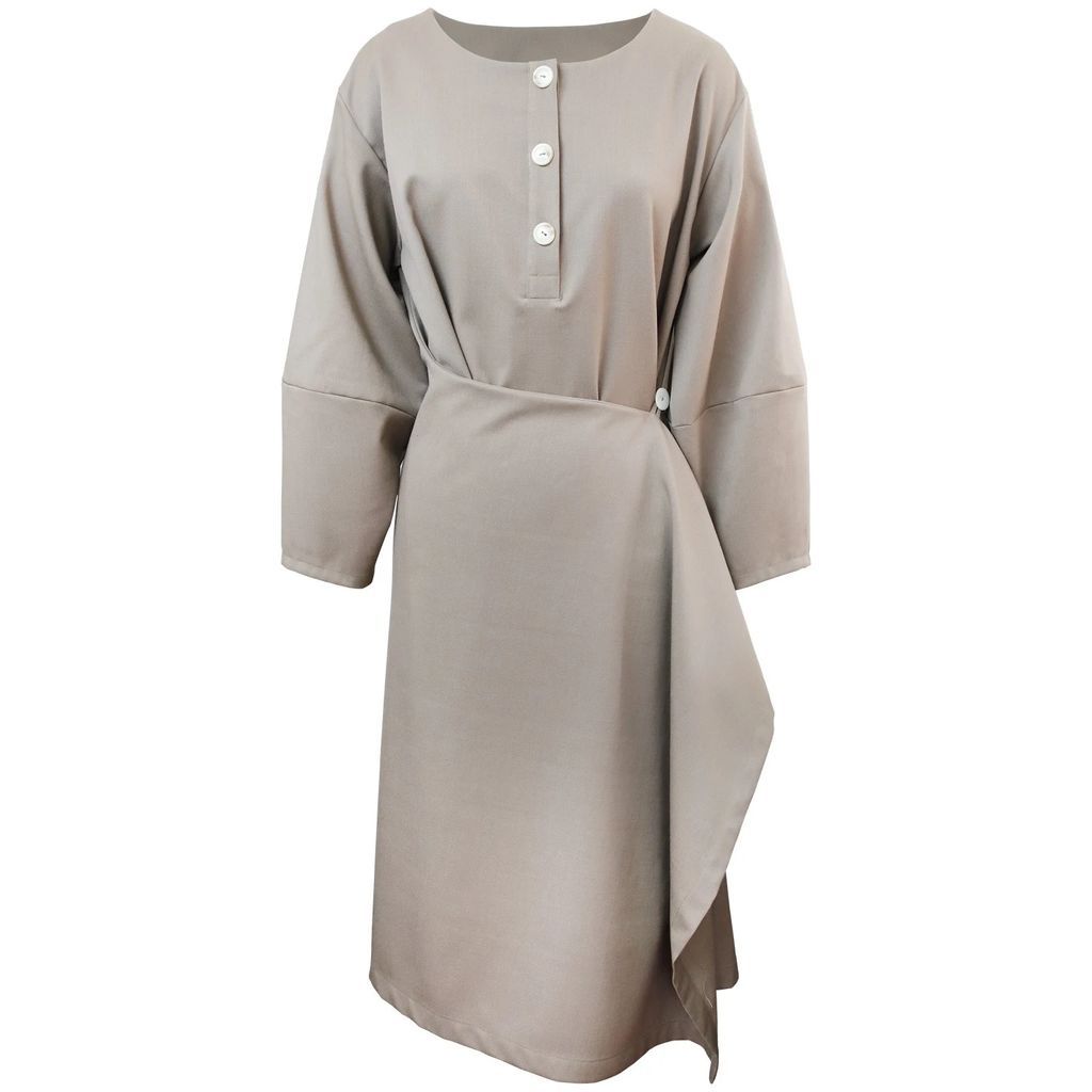Homik - Wool Blend Wrap Dress