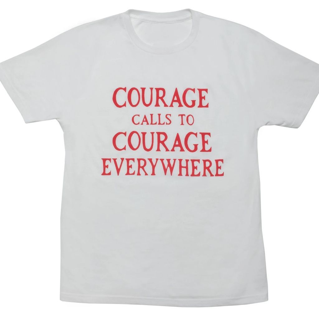 Plinth - Courage Calls T-Shirt Gillian Wearing