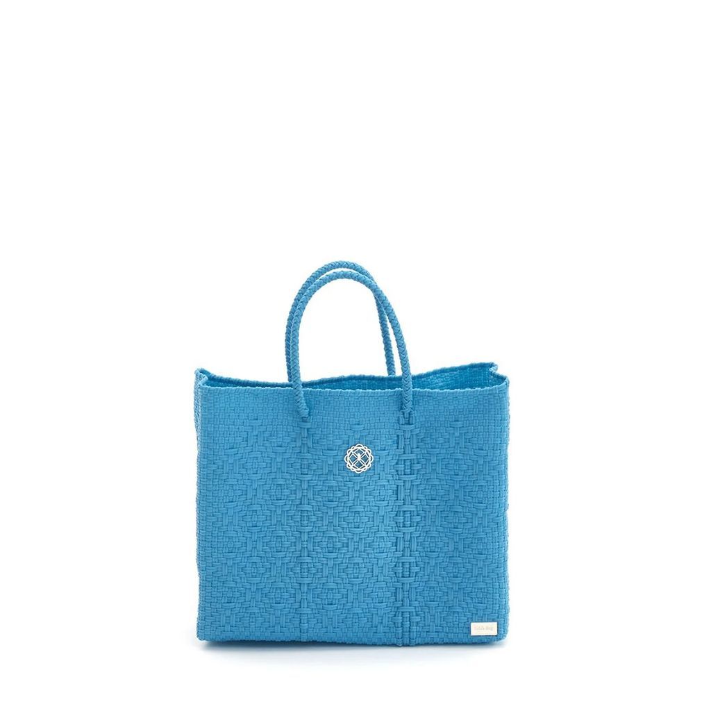 Lolas Bag - Small Light Blue Tote Bag
