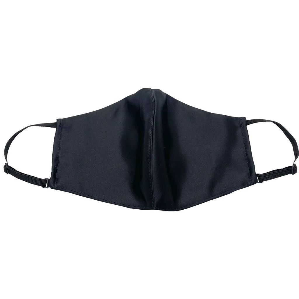 NARCES - Adjustable Black Satin Mask