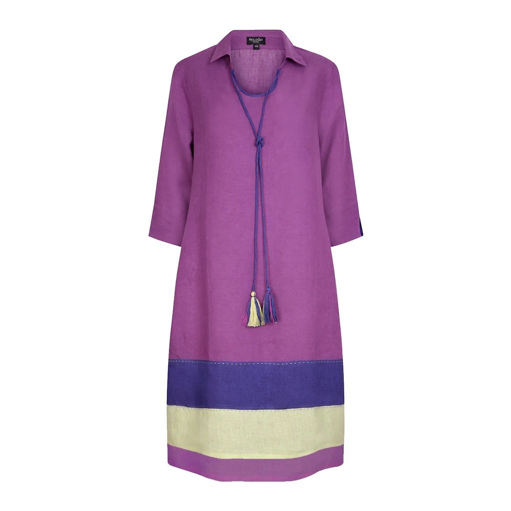 NoLoGo-chic - Morocco Tunic Dress Violet-Indigo