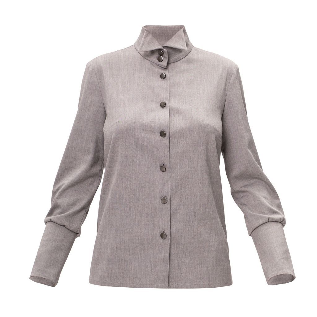 Julia Allert - Grey Shirt Cotton