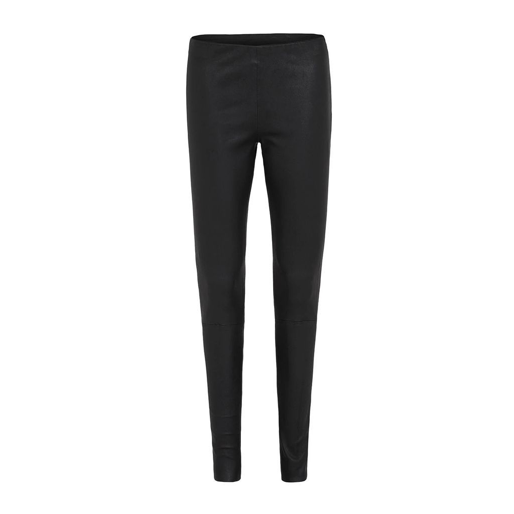 West 14th - West Broadway Legging In Black Stretch Leather