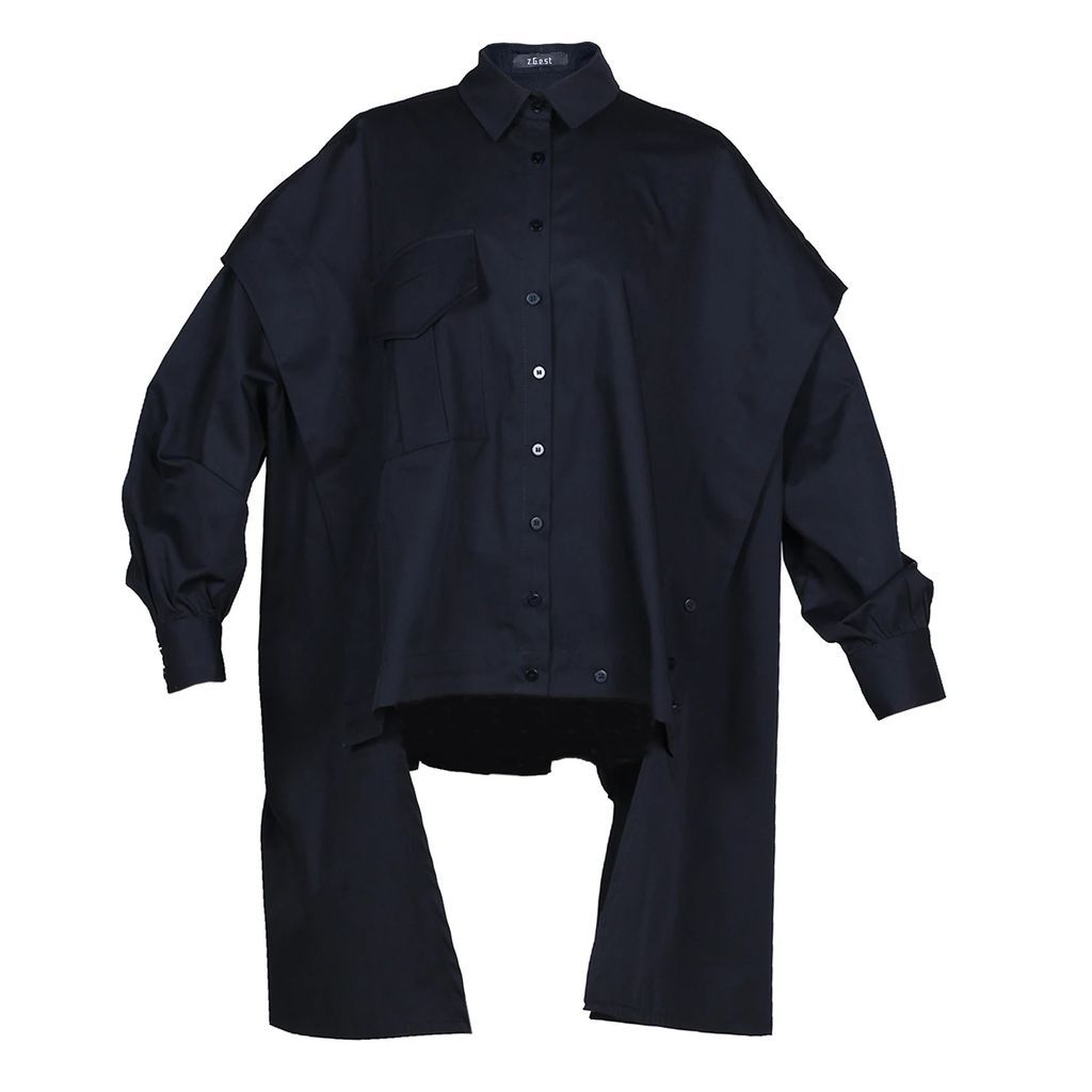 Z.G.EST - Shirt China Black