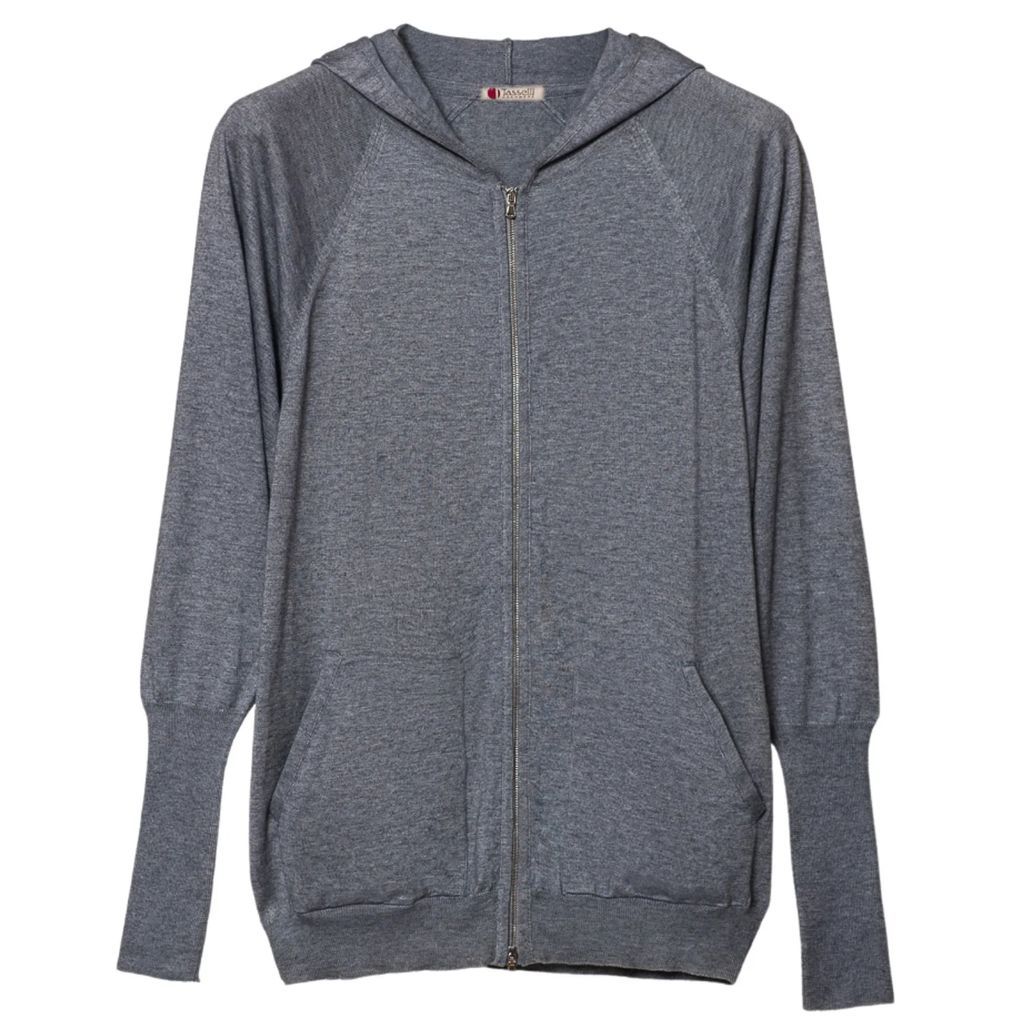 Tasselli Cashmere - Hoodie Sweatshirt Pure Cashmere and Cotton