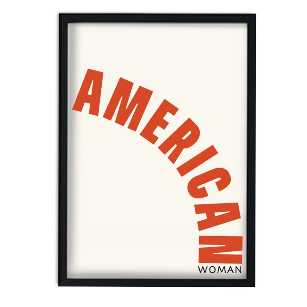 Fanclub - American Woman Retro Art Print