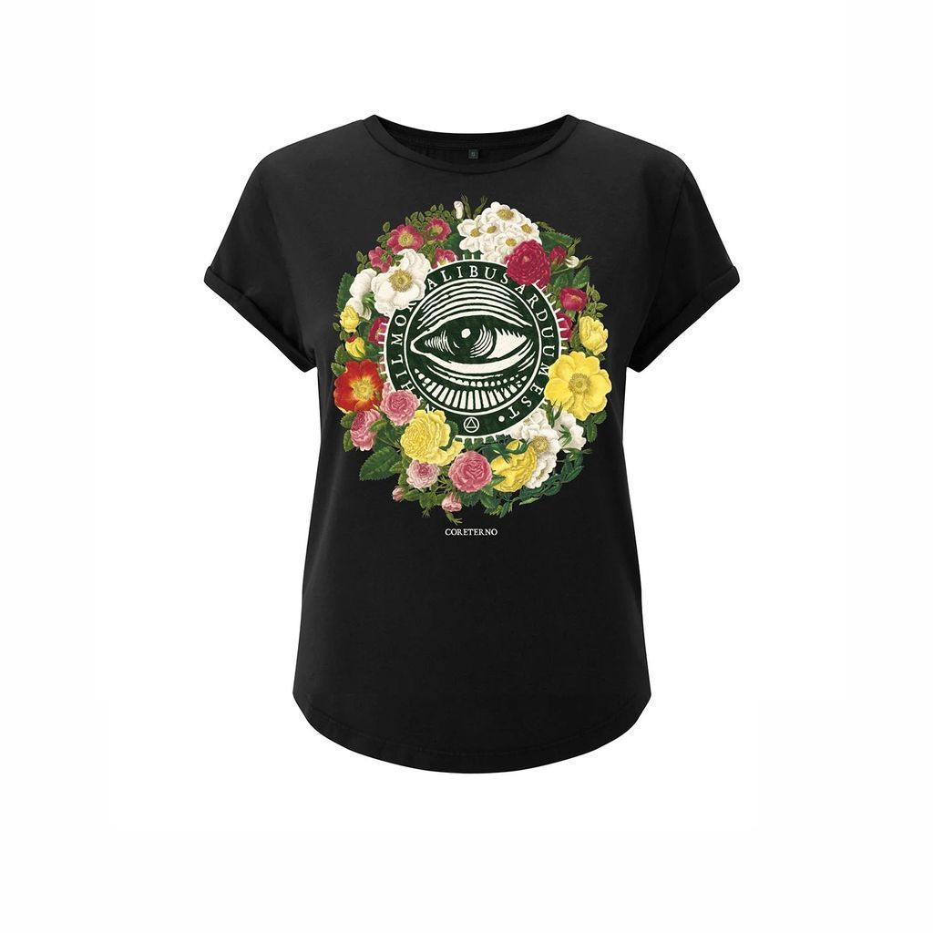 CORETERNO - Vert Epoque Black Tshirt - Woman