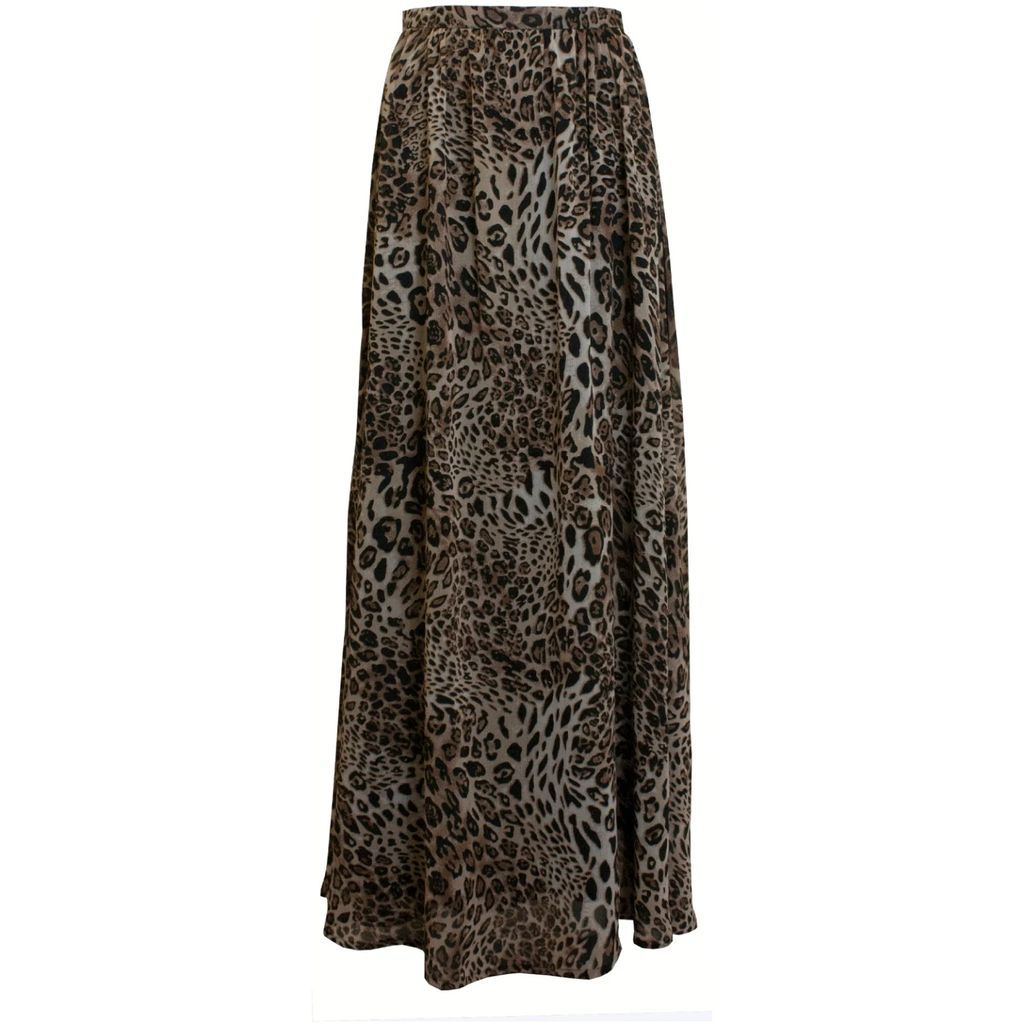 Cobbler's Lane - Leopard Maxi Skirt - Leopard Print