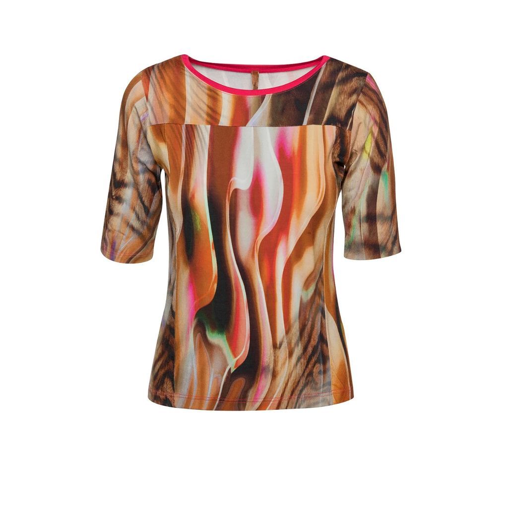 Conquista - Fitted Print Top
