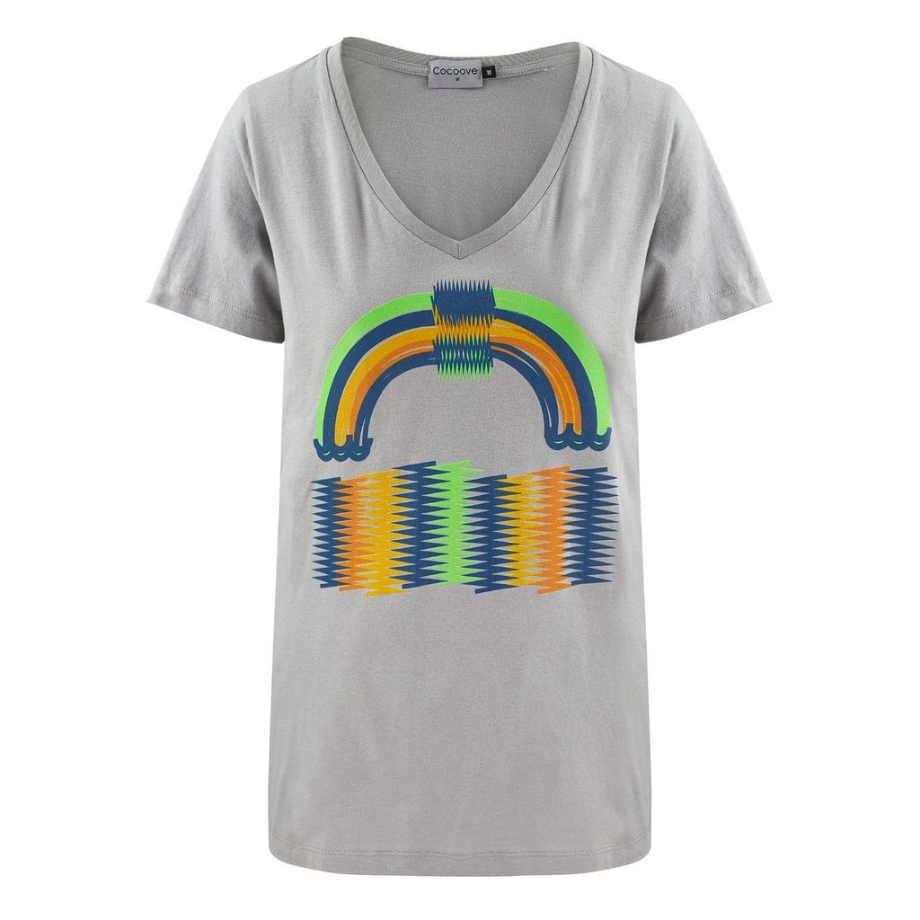 COCOOVE - Rainbow Fusion Organic Cotton T-Shirt