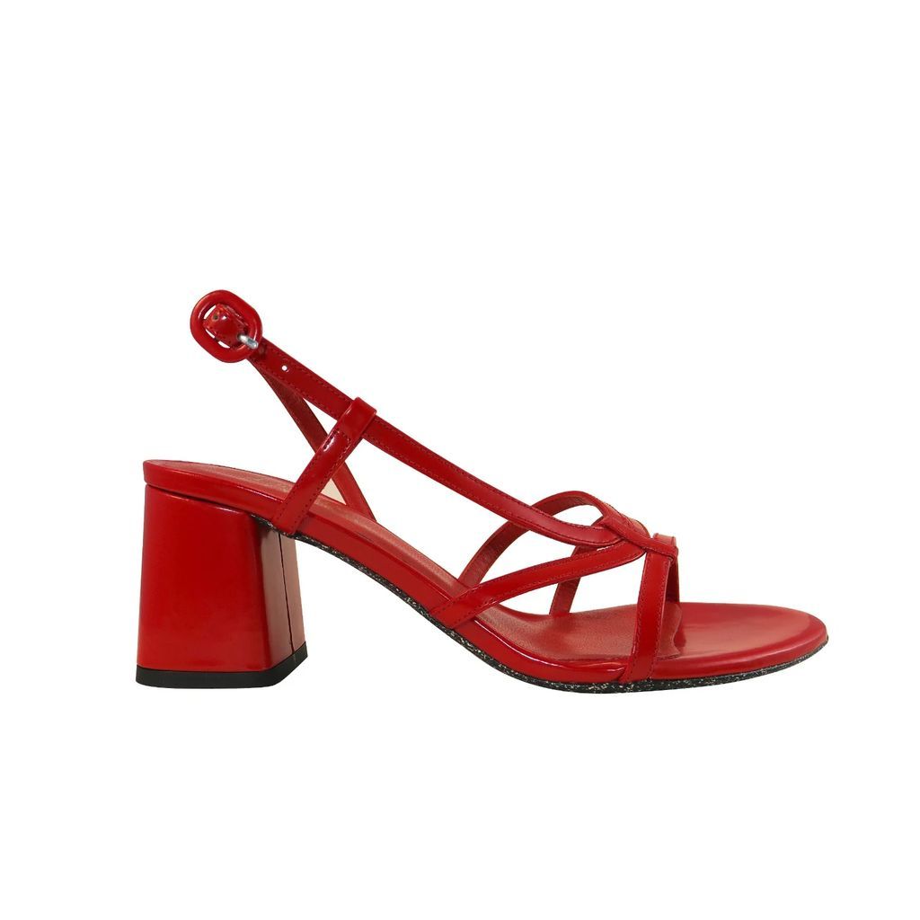 Atelier de Charlotte - Snoh Red Sandals
