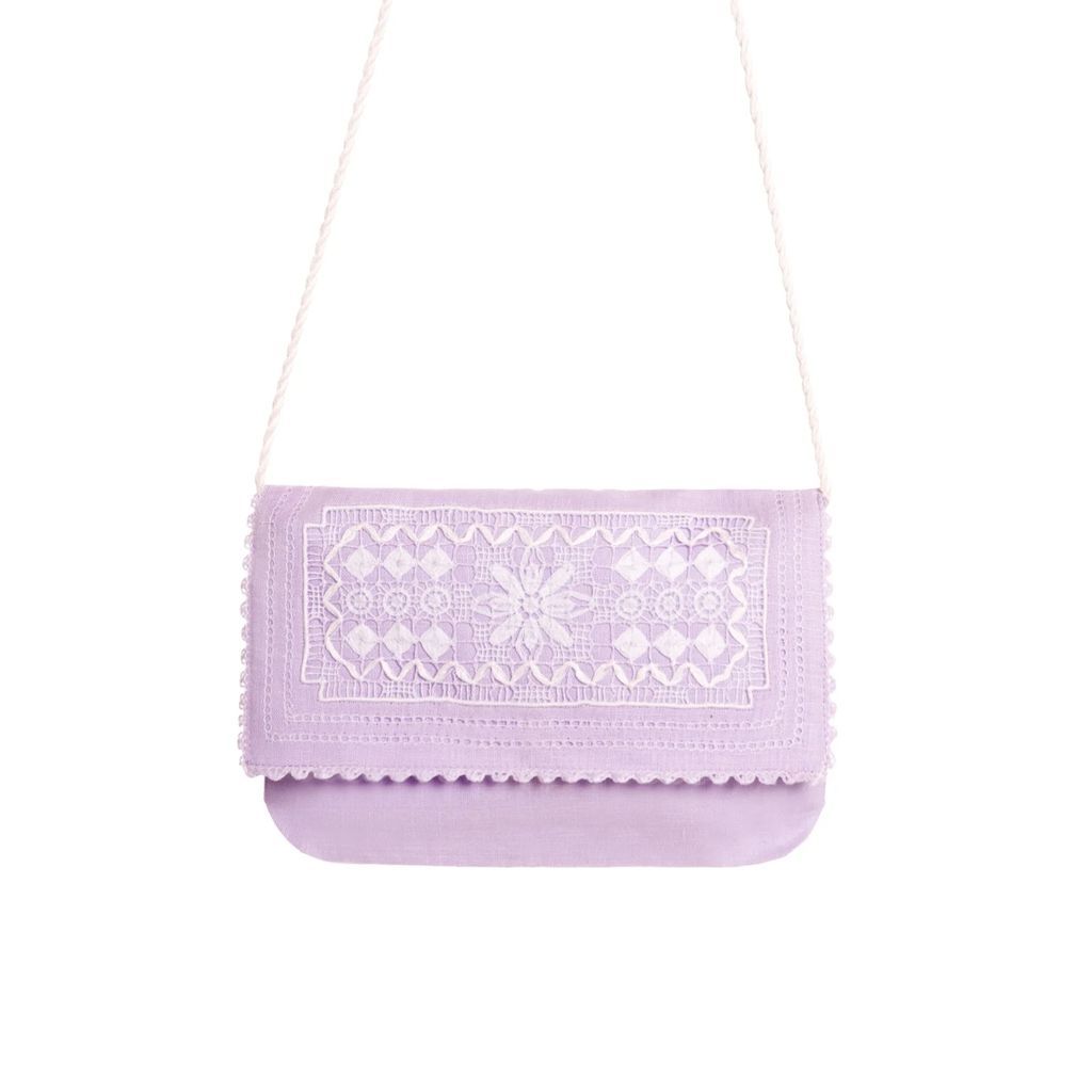 BALUSHKA - Varvara Mini Cross-Body Bag In Delicate Lavender