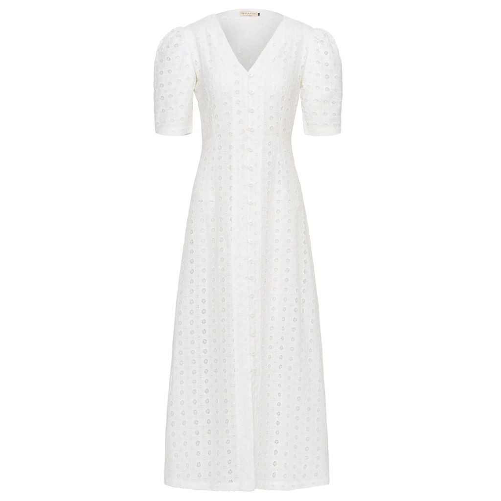 Brunna. Co - Olympia Embroidered Cotton Dress