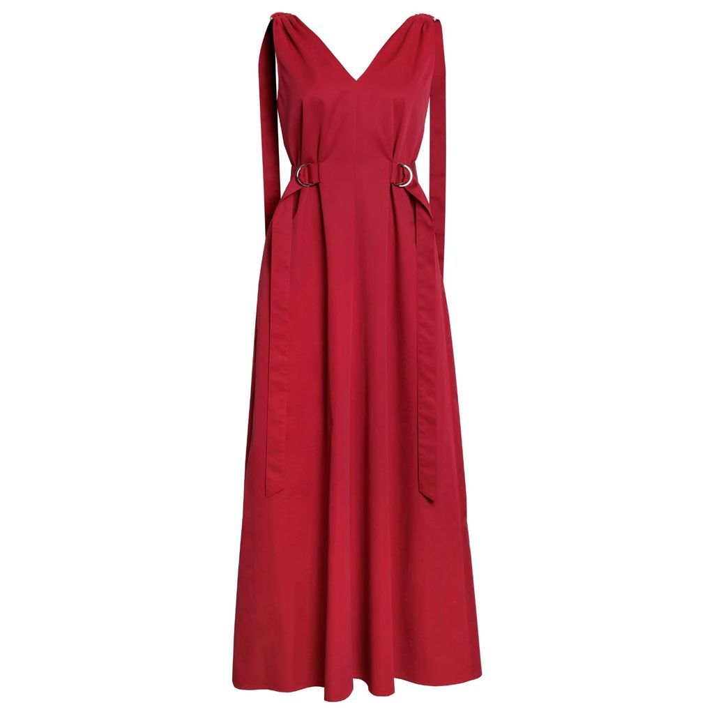 DIANA ARNO - Anete Cotton Maxi Dress With Ribbons